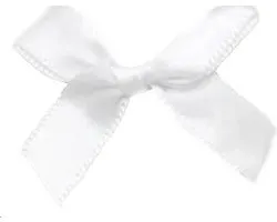 BamBella® - Strikjes - Wit - 100 stuks decoratie knutselen Kleine strikken
