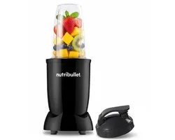 Nutribullet Blender Original - Smoothie Maker - Incl. 700 ml Drinkbeker en To-Go Deksel - 500 Watt - BPA- en BPS-vrij - Glossy Zwart