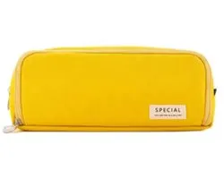 Scoby - School Etui - Luxe Etui - Pennenzak - Pencil Case - Geel