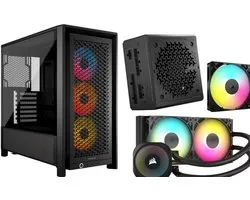Corsair Complete Combo 1 - Corsair Frame 4000D RS ARGB + RM850e 2025 + Nautilus 240 RS ARGB black RS120 ARGB - bundel
