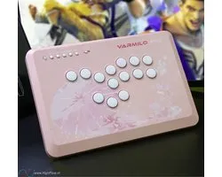 Varmilo FK2 Hitbox / Fighting King 2 Arcade Controller Pink Sakura