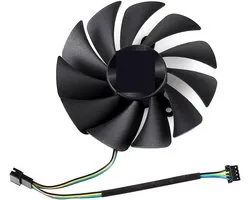 88MM 100MM GA92S2U GAA8S2U Koelventilator voor ZOTAC RTX 3070 Ti Twin Edge Grafische Kaart CF9015H12S GFY09215M12SPA(Black A-Fan)