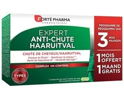 Expert Cheveux Anti-Haaruitval Capsules | Natuurlijke Haargroei Stimulans | 90 Stuks