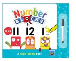 Numberblock Wipe Clean Titles- Numberblocks 11-20: A Wipe-Clean Book