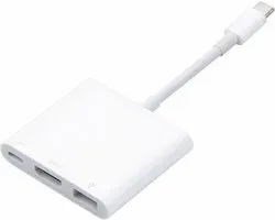 eforyou USB C naar HDMI / USB A / USB C adapter voor MacBook, iPad Pro (2018 - 2025), iPhone 15 - 17 e.d.