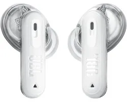 JBL Tune Beam 2 - Noise Cancelling Oordopjes - Oortjes Draadloos - Bluetooth - In-ear True Wireless - 48 uur speeltijd - IP54 - Ghost White