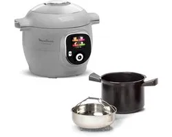 Moulinex Cookeo+ CE854B10 Intelligente Hogedruk Multicooker 6 liter met 6 programma's, 80 recepten - Grijs