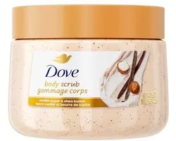 Dove Vanilla Sugar & Shea Butter Body Scrub Exfoliate and Nourish - 444ml