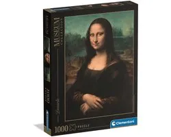 Clementoni - Puzzle - 1000 pièces - Mona Lisa (Leonardo de Vinci) - Puzzle pour Adultes