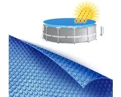 Voile solaire piscine Comfortpool | Ø366 cm | couverture chauffante | chauffe et isole | papier bulle 160 microns