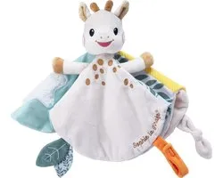 Sophie de Giraf Knuffeldoekje met Speenbevestiging – Zacht Babyknuffel en Praktisch Accessoire – Ideaal voor Troost, Speeltijd en als Kraamcadeau