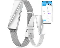 Activity Tracker Armband zonder Scherm - Met Hartslag, Slaap & GPS - 15 Dagen Batterij - Waterdicht