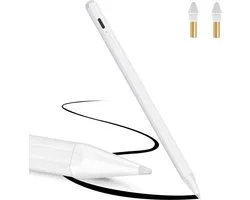 Stylus Pen iPad Palm Rejection Active Pencil - 2018-2022 Apple iPad Pro 11/129 inch - iPad 10.2 7e/8e/9e Generatie - iPad 6e - iPad Air 3/4/5e Generatie - iPad Mini 5e 6e Gen