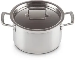 Le Creuset RVS Kookpan Ø 20cm 4,0l