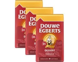 Douwe Egberts Dessert - Multipack - Gemalen Koffie - 750g (3x250g)