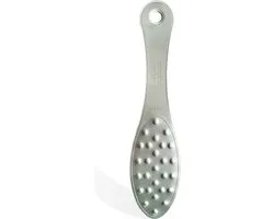 Imperial Feet Eeltvijl - 2-in-1 Eeltrasp - Premium Voetschraper - RVS - Voetvijl Eelt Vijl - Likdoorn Verwijderen Met Voetrasp / Voetenrasp - Voeten Eelt Foot Exfoliator Tool - Eelt Vijl Voeten Vijlen Met Grater - Roestvrij Staal