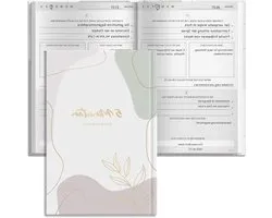 5 Minute Diary voor Volwassenen, 128 Pagina's, A5, Combinatie van Mindfulness, Dankbaarheid en Zelfreflectie Journal, Persoonlijke Ontwikkeling en Motivatie