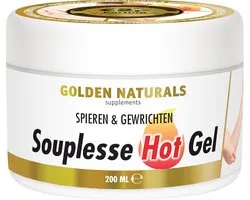 Golden Naturals Souplesse Hot Gel (200 milliliter)