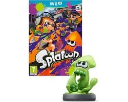 Splatoon + Inkling Squid amiibo bundel - Wii U