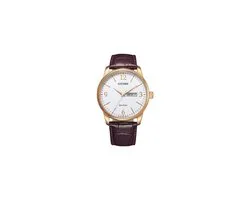 Citizen  BM8553-16AE Horloge - Leer - Bruin - Ø 41 mm