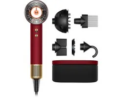 Sèche-cheveux Dyson Supersonic Nural Curly+Coily - Red Velvet/Goud