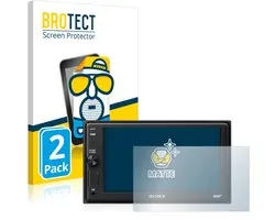 BROTECT - Screenprotector voor Sony XAV-AX1005DB - Folie Beschermfolie matte 2 Stuks