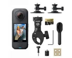 Insta360 X4 Air Motorcycle Bundle Arctic White