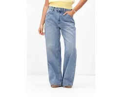 ABRAND JEANS Mid Super Baggy Jeans Dames - Broek - Lichtblauw - Maat 29