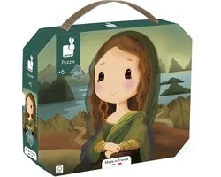 Janod PUZZLE INSPIRÉ PAR LÉONARD DE VINCI - 100 PCS