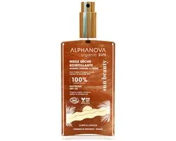Alphanova Sun Sun glittering dry oil bio 100 Milliliter