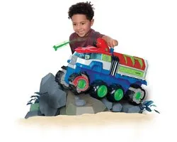 PAW Patrol - Enorm Grote Dino Transportwagen + 3 Figuren + 3 Kleine Dinosaurussen - Gemotoriseerde Aandrijving - Speelgoed Auto - Auto's - Paw Patrol Speelgoed vanaf 3 Jaar - Auto’s - Vrachtwagen - Wagen - Dinosaurus Speelgoed - Dino Movie Speelgoed