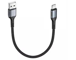 Câble de charge court 30 cm – Compatible avec Apple CarPlay, iPad, AirPods, iPhone 8, X, 11, 12, 13, 14 Pro Max avec Lightning – Câbles Xssive d'origine