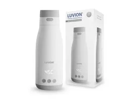 Chauffe-biberon Thermo Luvion - Chauffe-biberon portable pour les déplacements et la maison - Peut être utilisé sans fil pour conserver ou mettre votre lait à la bonne température