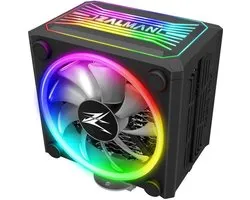Zalman CNPS16X BLACK, Couvercle et ventilateurs RVB à spectre dédié / Ventilateurs RVB adressables 120 mm x 2 / Compatible avec Z.SYNC pour le contrôle RVB / 4 caloducs / Roulement FDB avancé / Composé thermique STC8 inclus / TDP 150