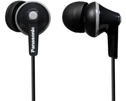 Panasonic RP HJE125E-K - Ergofit - headphones - in-ear - black