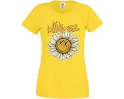 Blink182 - Sunflower Dames T-shirt - 2XL - Geel
