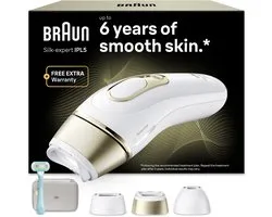Braun Silk·expert Pro 5 - Épilateur à Lumière Pulsée - PL5311 - Épilation à Domicile - Avec Pochette, Rasoir Gillette Venus, 3 Têtes