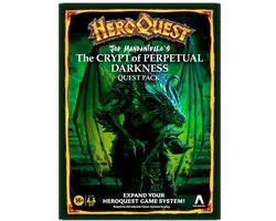 Hasbro HeroQuest Board Game Expansion The Crypt of Perpetual Darkness Quest Pack *English Version* and accessories