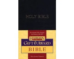 KJV Gift & Award Bible Black