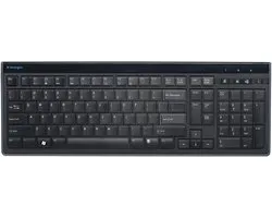 Kensington Advance Fit Slim Draadloos Toetsenbord - AZERTY Belgische Layout - Zwart
