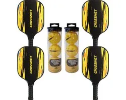 Crossnet - Pickleball set - Pro - Set van 4