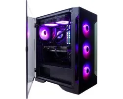 PC de jeu/ Ordinateur de Gaming Intel i7 14700 20 Core - RTX 4080 SUPER 16 Go|32 Go de RAM RVB|2 To M2. 0 NVMe SSD-Gamdias Talos E2 Elite