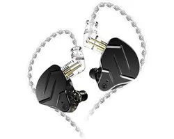 KZ ZSN PRO X - In-Ear Monitors - IEM - Muziek & Gaming Oortjes - Oordoppen - Verwisselbare Kabel - Hybride Drivers - Ergonomisch Design – Zwart