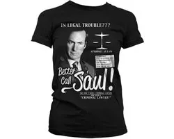 Breaking Bad Dames Tshirt -S- Better Call Saul Zwart