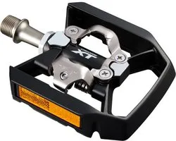 Shimano Deore XT T8000 - Pedaalset - Zwart - Platform- en eenzijdige SPD-binding