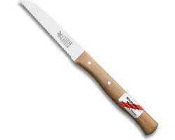 Couteau à légumes Robert Herder Classic 18,5 cm en acier inoxydable avec manche en bois de hêtre rouge