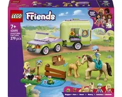 LEGO - Friends 42695 - Trailer en Paard en Veulen