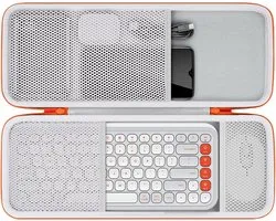 Draagbare Hard Case voor Logitech POP ICON KEYS Draadloos Toetsenbord en Muis Combo, Bescherming en Opbergruimte