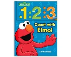 Look, Lift & Learn Books- Sesame Street: 1 2 3 Count with Elmo!