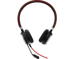Jabra Evolve 40 MS Stereo Casque Avec fil Arceau Bureau/Centre d'appels Noir